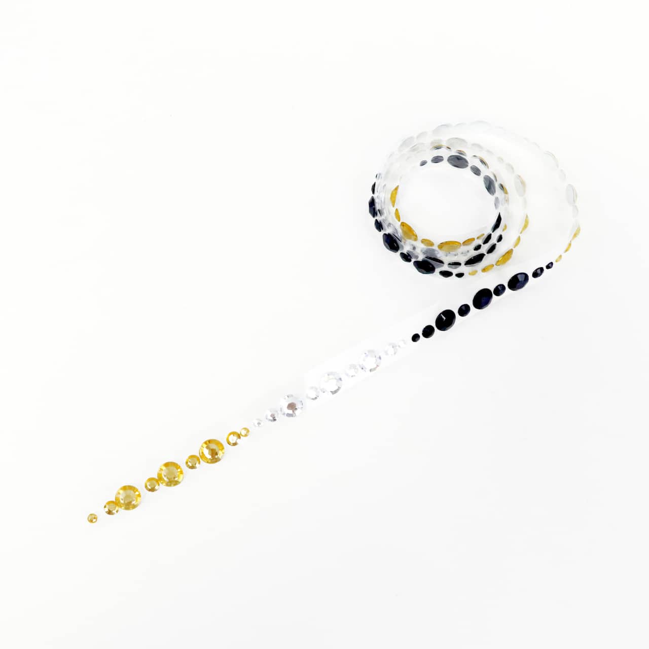 1yd. Gold, Black & Silver Graduation Cap Bling Stickers by Recollections™